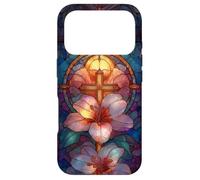 Easter Christian Cross Lily Spring Resurrection Faith Case for iPhone 17 Pro