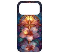 Easter Christian Cross Lily Spring Resurrection Faith Case for iPhone 17 Pro Max