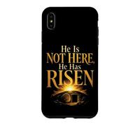 Easter Christian Empty Tomb He Is Not Here He Has Risen Case for iPhone XS Max