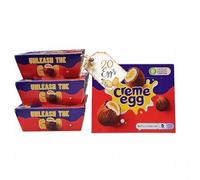 Easter Classic Creme Egg Multipack (Pack Of 20) | Creamy Filled Eggs (40g Each 800g) | Perfect For Eggs Hunt, Easter Gift For Children, Adults, Him & Her