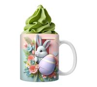 Easter Coffee Cups - Easter Spring Coffee Cups | Leakproof Ceramic Spring Cups for Dining Table Kitchen Office Apartment School Holiday Home Came