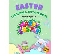 Easter Coloring & Activity Book: Bunnies, egg-hunt mazes & spring fun for Kids Ages 4-8 (Holiday Fun Series - Coloring & Activity Books)