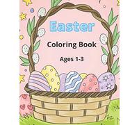 Easter Coloring Book: 1-3 years old