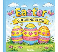 Easter Coloring Book: A Fun and Adorable Spring Coloring Book for Kids with Bunnies, Chicks, Lambs, and Easter Eggs