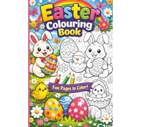 Easter Coloring Book: Cozy Easter Friends Coloring Book for Adults and Teens Super Cute Animals, Bunnies, and Springtime Scenes with Easy & Relaxing Designs