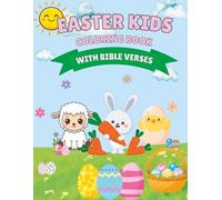 Easter Coloring Book for Kids: Cute Christian Designs with Simple KJV Bible Verses