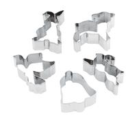 Easter Cookie Cutter 5Pcs 8X8 Cm Stainless Steel - PADERNO - Easter Shapes