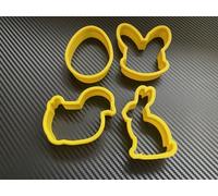 Easter Cookie Cutters Biscuit Pastry Fondant Playdoh Cutters 75mm Tall