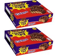 Easter Creme Egg Nest Cakes 2 Pack - Chocolate Mini Nests with Soft Fondant Centre | Seasonal Holiday Dessert - cdb