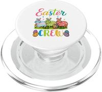 Easter Crew Three Colorful Bunny Sheeps Chocolate Eggs PopSockets PopGrip for MagSafe