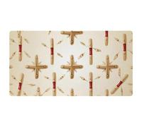 Easter Cross Art-1001 Kitchen Mat,Cushioned Waterproof Kitchen Rug, Non Slip Comfort Kitchen Rug for Kitchen Decor Sink Office,15.7"x29.5"in