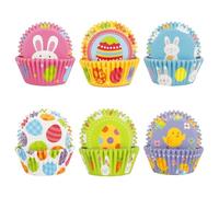Easter Cupcake Cases,300Pcs Muffin Cases for Baking,Mini Muffin Cases for Easter Spring Birthday Party Candy Cake Decorations Supplies