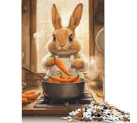 Easter Cute Bunny 1000 Piece Jigsaw Puzzle for Adults-Puzzles Teenagers Wooden Puzzles- Relax Puzzles Games-Brain Teaser Puzzle 1000pcs (75x50cm)