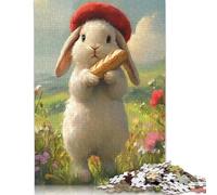 Easter Cute Bunny 500 Pieces Puzzles for Adults & Teenager Teenager Man Woman Gift 500pcs (52x38cm)