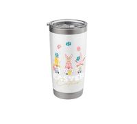 Easter Cuties Bunny Gnomes Stainless Steel Insulated Tumbler