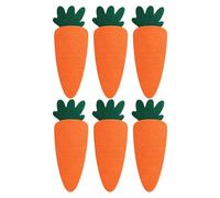 Easter Cutlery Holder,6 Pieces Funny Carrot Reusable | Easter Tableware Holder for Table - for Spoons, Forks, Knives, House, Country Kitchen, Countertop, Table Decoration, Outdoor, Camping