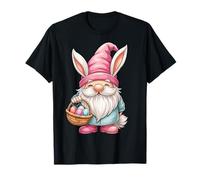 Easter Day Bunny Ear Gnome Easter Egg Hunt Funny Gnome T-Shirt