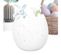 Easter Decorations and Embellishments for Home - Rabbit and Egg Shape Resin Table Statues,Easter Egg Decoration | Suitable For Valentine's Day Birthday Thanksgiving Home Garden And Forecourt And