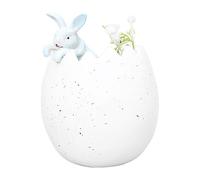 Easter Decorations for the Home | Resin Table Sculptures in Rabbit Shape and - Easter Egg Decorations | for Saint Holiday Birthday Party Thanksgiving Home Garden Yard Front Yard