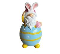 Easter Decorations Gnomes Decor Spring Table Ornaments Cute Gnome Egg Easter Table Centerpiece Gnomes Decorations For Home For Theme Party Sparkly Ornament (A, One Size)