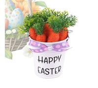 Easter Decorations, Interactive Party Accessories with Bucket Included, Easter Carrot Decorations | for the Whole Family and Every Room