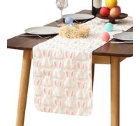 Easter Decorations - Table Runners, Holiday Dining Tables | Romantic Fabric Decorations - Romantic Table Decoration For Easter Dinner - For Dinner Wedding Birthday Holiday Dinner Valentine's Da