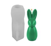 Easter DIY Silicone Molds - Bunny Scented Candle Silicone Molds, Plaster Ornament Casting, Reliable | Resin Soap Chocolate Pudding Concrete 4.56x1.69inches 11.6x4.3cm 2026 Model Edition 1-Pack