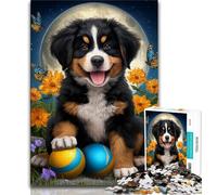Easter Dog 1000 Piece Jigsaw Puzzles for Teenagers,Help The Brain Exercise Addictive Toys to Cultivate Patience Unique Challenge Game (50x75cm)