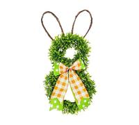 Easter Door Wreath Versatile Easter Decor Bunnys Ears Wreath Ornament Flower Arrangement For Homes And Stores Enthusiasts