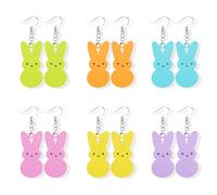 Easter Earrings Outfit for Women Easter Basket Stuffers, Metal, No Gemstone