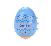 Easter Egg Basket Stuffers Fillers for Toddler Boys Girls, Light up Easter Eggs Hunt Supplies for Kids,Spinning Tops Toys Gifts with Music, Goodie Treat Bag Essentials Party Favors (Sky Blue)