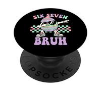 Easter Egg Boys Kids Girls Dabbing Six Seven 67 Bruh PopSockets Adhesive PopGrip