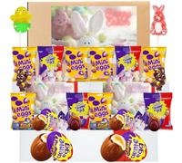 Easter Egg Bundle - TJMolten Easter Hamper with Cadburys Mini Eggs & Chocolate Creme Eggs - Easter Eggs Bulk Pack of 12 - Easter Gifts for Kids & Family - Easter Egg Hunt Treats for Easter2026