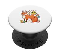 Easter Egg Bunny Sunglasses Riding Fox Hunting Eggs PopSockets Adhesive PopGrip