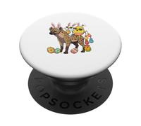 Easter Egg Bunny Sunglasses Riding Hyena Hunting Eggs PopSockets Adhesive PopGrip
