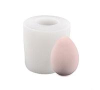 Easter Egg Candle , Egg Shaped Candle , DIY Silicone Egg Candle , 3D Lace Decor Resin Table Party Art, B