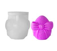 Easter Egg Candle Mould, Silicone Egg with Knot for Aromatherapy Candle | Gyps Mould - for Creating Plaster DIY, Aromatherapy, Country Home, Party, Family, Friends,