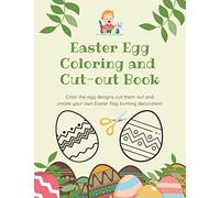 Easter egg coloring and cut-out book (Coloring Easter)