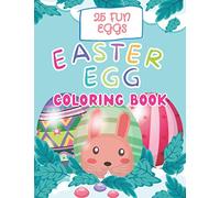 easter egg coloring book: easter coloring book for toddlers and preschool | we're going on an egg hunt