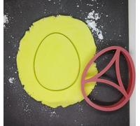 Easter Egg Cookie Cutter 3D Printed Biscuit Stamp Fondant Icing Cake Decoration