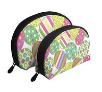 Easter Egg Cosmetic Bag, Travel Clutch Bag for Women and Girls
