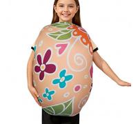 Easter Egg Costume | Fun Easter Egg Role Play | Dress Up for Theme Party - Adult Themed Parties, Stage Performances, Holiday Gatherings, School Events
