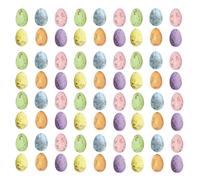 Easter Egg Decoration, Artificial Eggs for Easter, 100 x Small Artificial Eggs, Easter Decoration, Artificial Bird Eggs, Photo Props, Crafts, Party Accessories, Christmas Decorations for Family