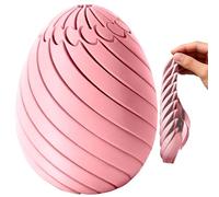 Easter Egg Fidget Toys - 3D Printed 4.8x4.7x5.5cm | Spiral Sensory Spinner Puzzle | Stress Relief Party Favor Classroom Prize Desk Toy For Kids Adults Valentines Office Use
