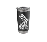 Easter Egg Floral Leopard Plaid Bunny Rabbit Easter Sunday Stainless Steel Insulated Tumbler