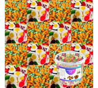 Easter Egg Galore & jelly Foam Carrots Mixed Sweets With Tub - Easter Party Mixed Sweets Tub (1kg)