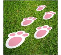 Easter Egg Hunt Accessories and Games - 15 Pk Bunny Footprints