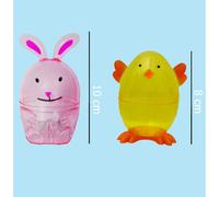 Bunny & Chick Plastic Filler Decorative Easter Eggs