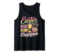 Easter Egg Hunt Champion | Funny Easter Design for Kids Tank Top