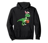 Easter Egg Hunt T-Rex Dino Funny Easter Dinosaur Bunny Pullover Hoodie